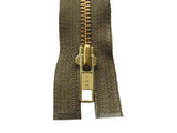 Deelbare ritsen - goud - YKK - 20/25/30/35