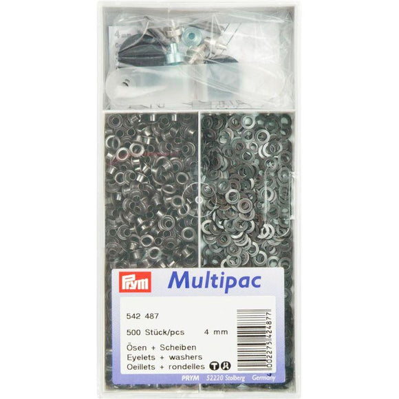 Multipac Prym Nestels - 4mm - Zwart/brons - 542487 - Fournituren Zakelijk