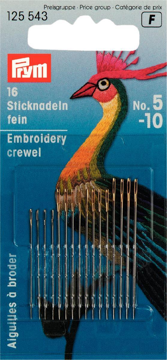 Prym Handnaalden - Fijn 5-10 - 125543 - Fournituren Zakelijk